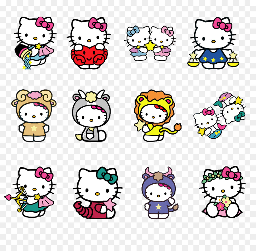 Hello Kitty Costellazione Icona - Kitty Cat 12 costellazioni