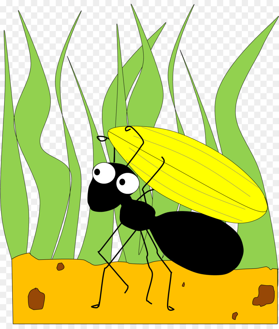 Die Ameise und die Heuschrecke Clip-art - Ant Cliparts