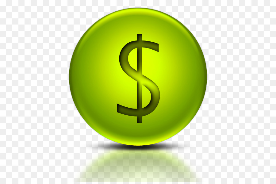 Segno di dollaro Clip art - Verde, Simbolo del Dollaro PNG Foto
