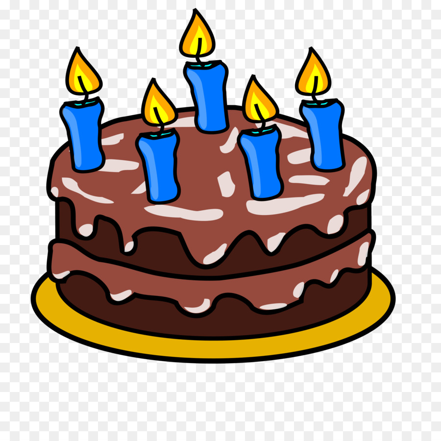 Torta di compleanno torta di Cioccolato Clip art - 1 ° clipart