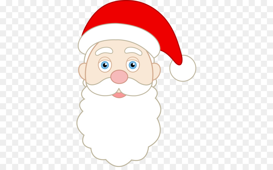Santa Claus Gesicht clipart - santa BART cliparts