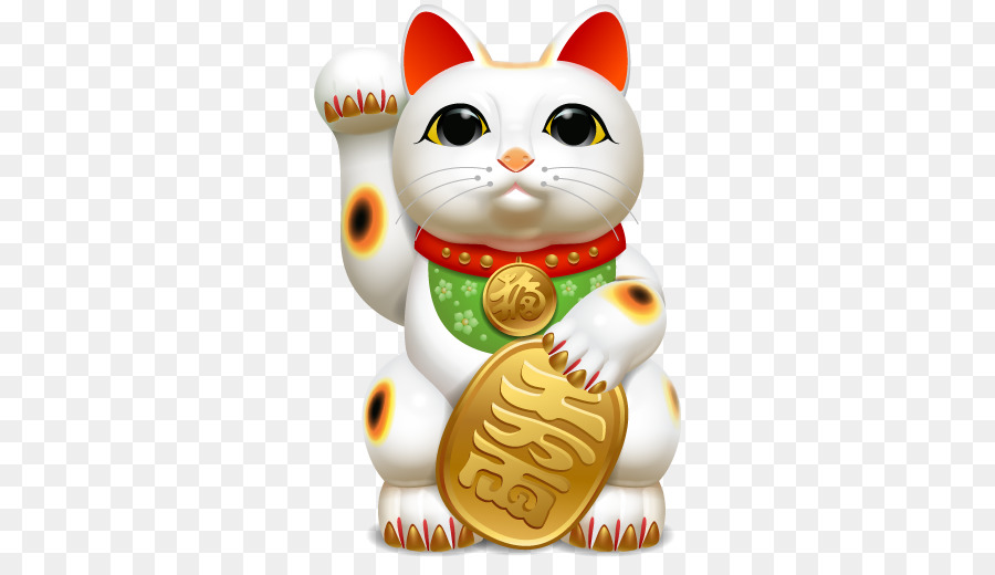 Maneki-neko-Katze-Symbol - Lucky Cat Cliparts
