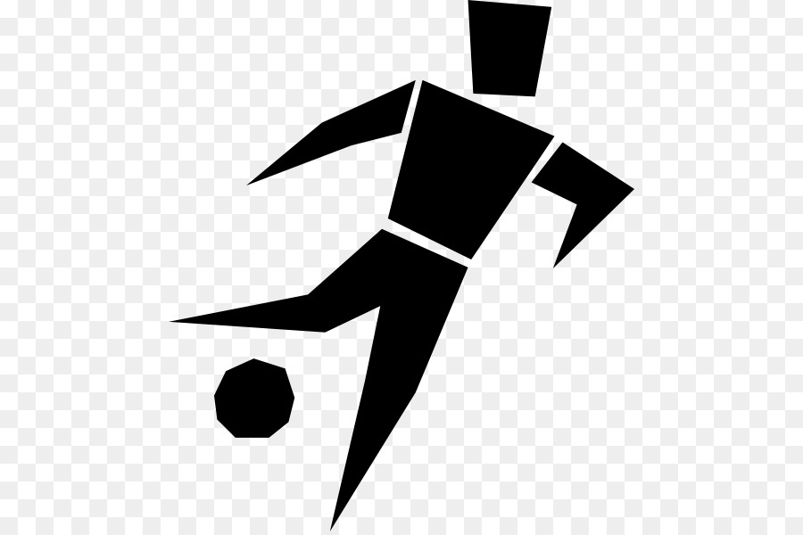 Giocatore di calcio Clip art - giocatore di calcio silhouette