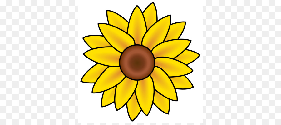 Gemeinsame Sonnenblume clipart - Flower Clip Art