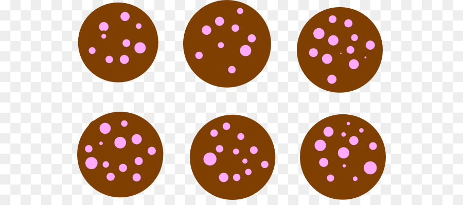 Chocolate chip cookie brownie al Cioccolato Nero e bianco cookie Clip art - cookie clipart gratis