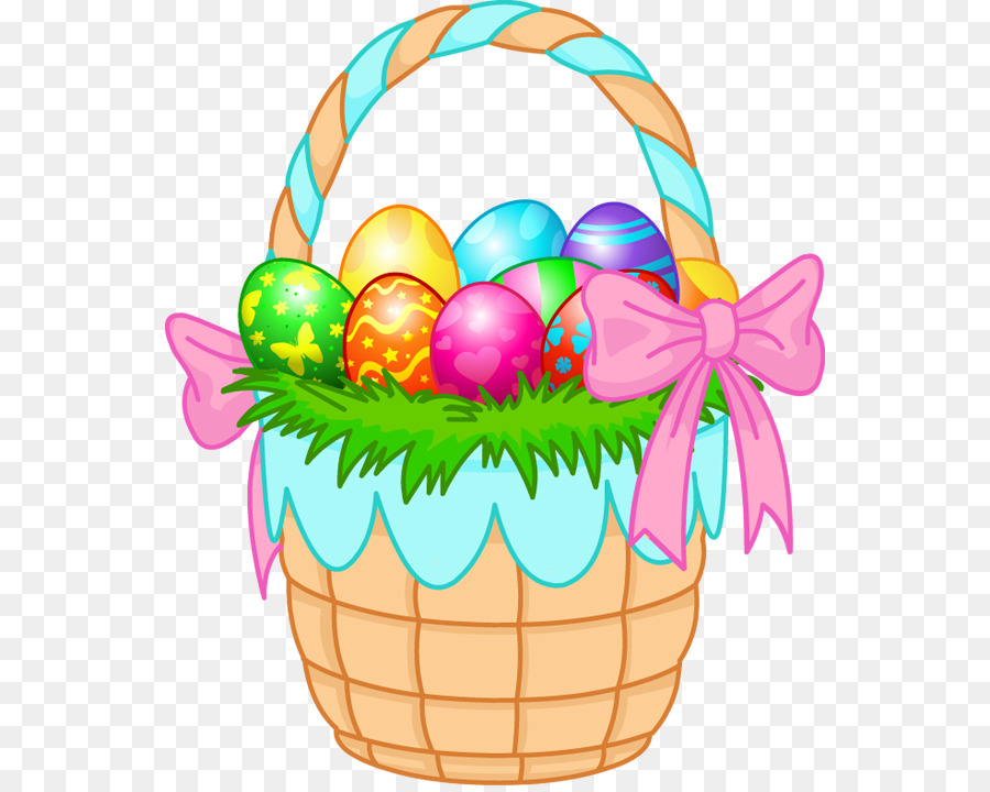 Coniglietto di pasqua, uovo di Pasqua, Pasqua, cesto di Clip art - pasqua clipart