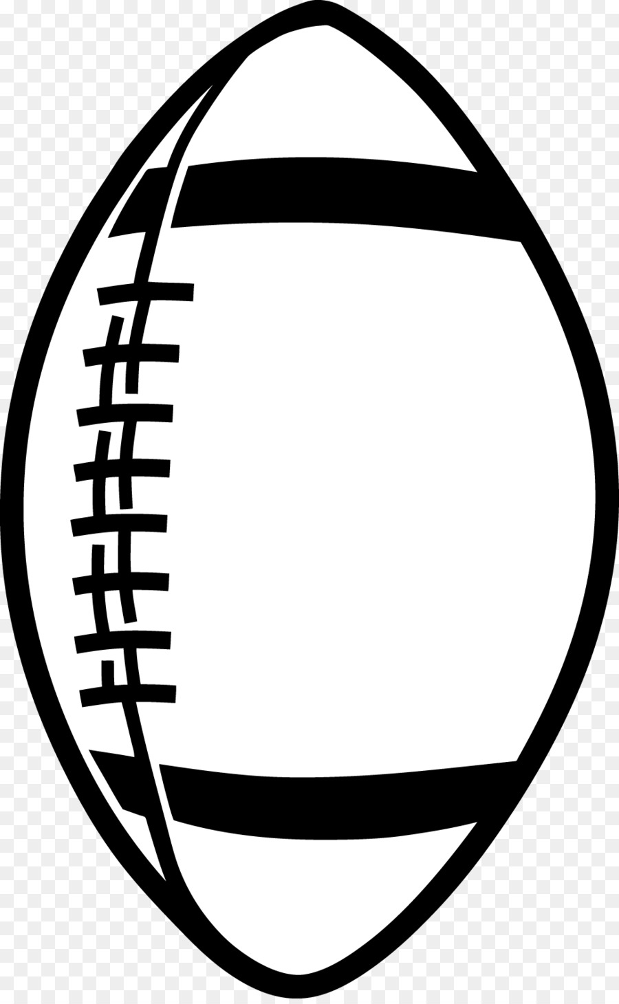 Il football americano in bianco e Nero Clip art - libellula contorno
