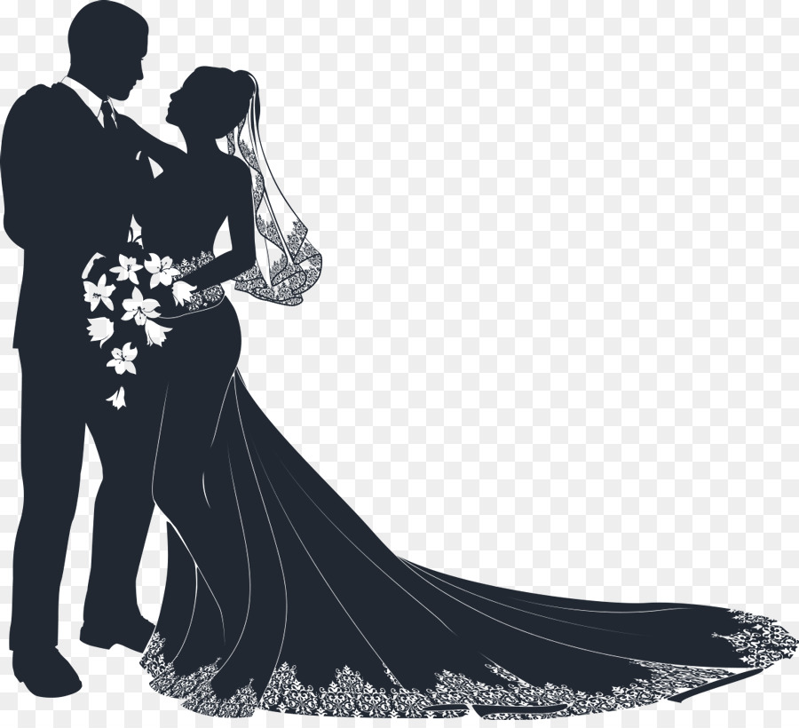 Bräutigam Hochzeit Einladung clipart - Hochzeit Paar PNG-Bild Transparent