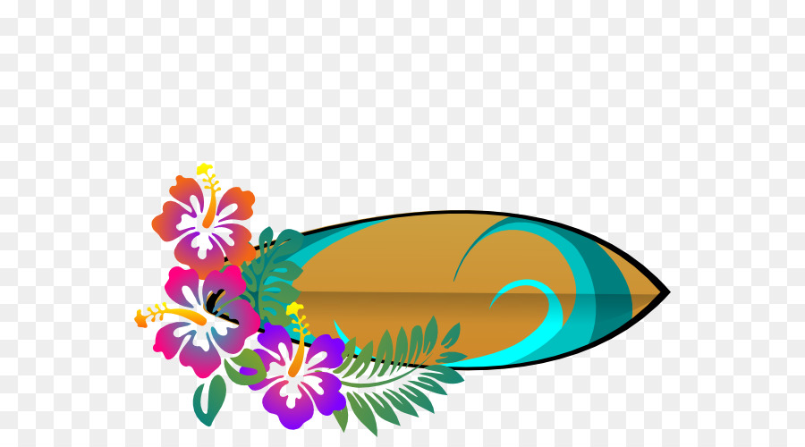 Küche von Hawaii-Blumen Clip art - Surfer Cliparts