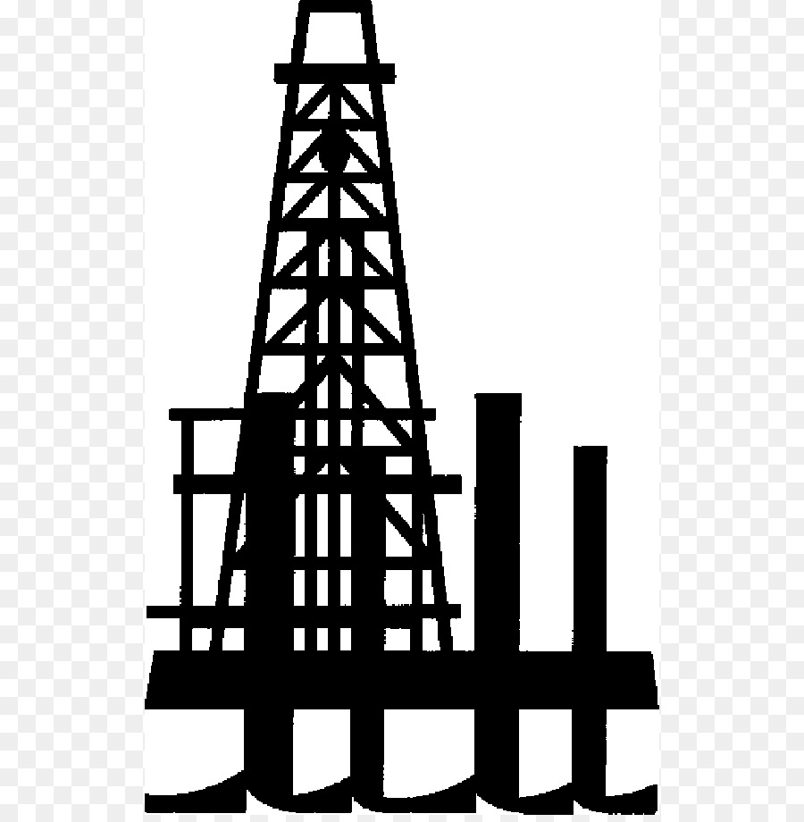 Piattaforma petrolifera pozzo di Petrolio Derrick Clip art - gas naturale clipart