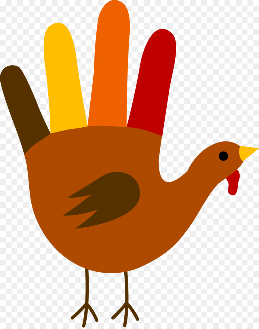 Die Türkei Paper Thanksgiving Hand Clip art - Türkei Flügel Cliparts