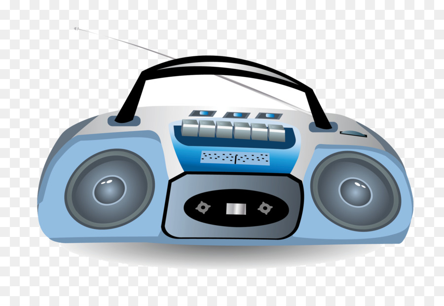 Microphone Gọn Băng Cassette boong Băng ghi âm - đài phát thanh