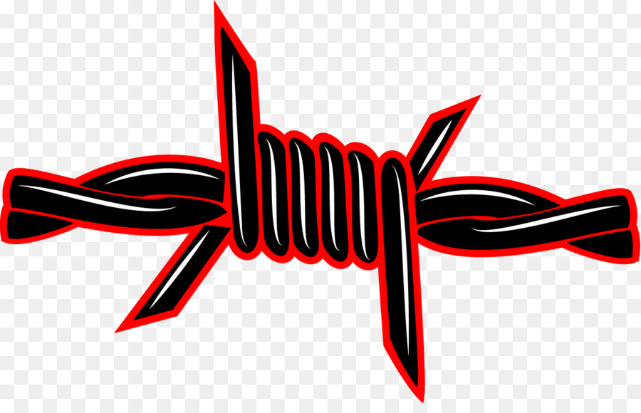 Filo spinato Logo Clip art - vettore di corda intrecciata