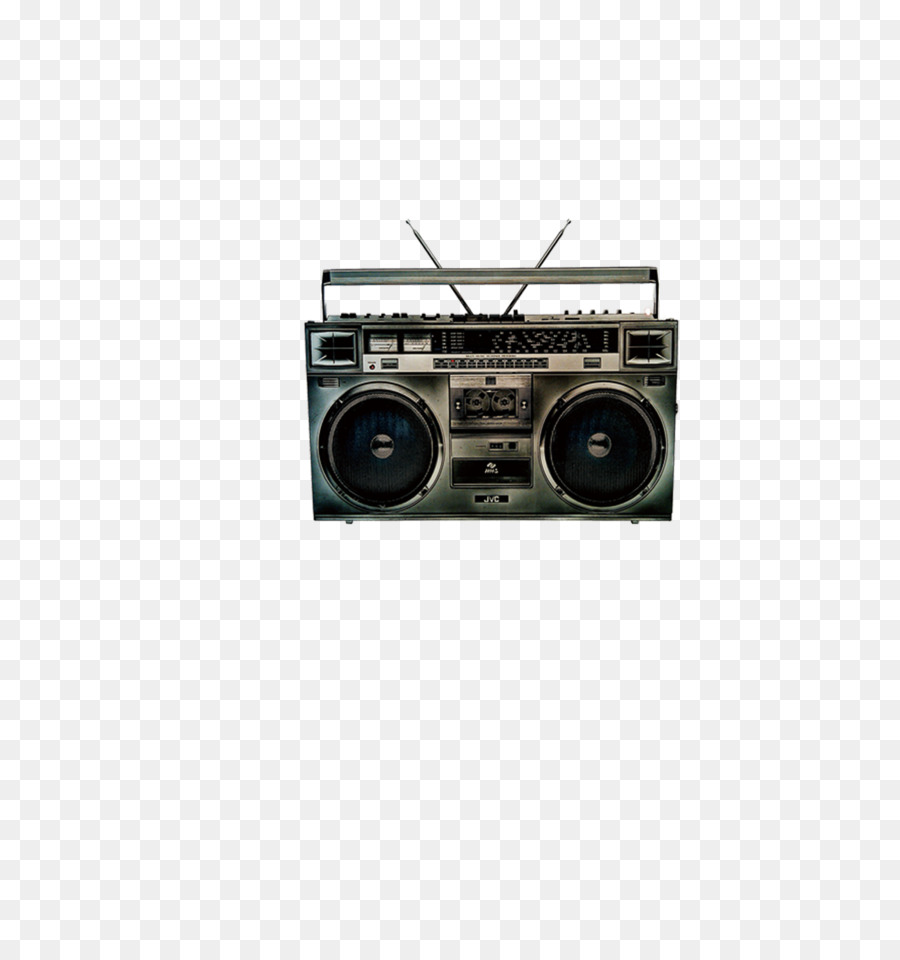 1980er Jahre Radio Boombox Mikrofon - Radio