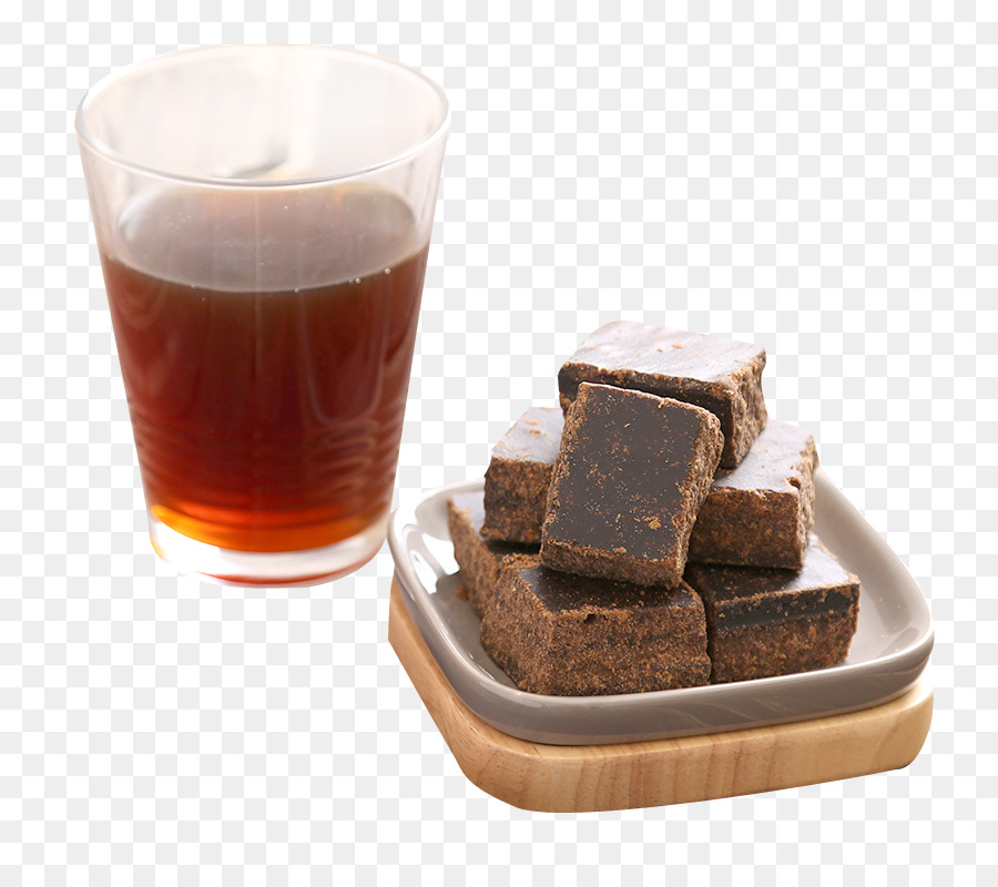 Brauner Zucker Ingwer-Tee Rock candy - Getränkten braunen Zucker, Kandiszucker material