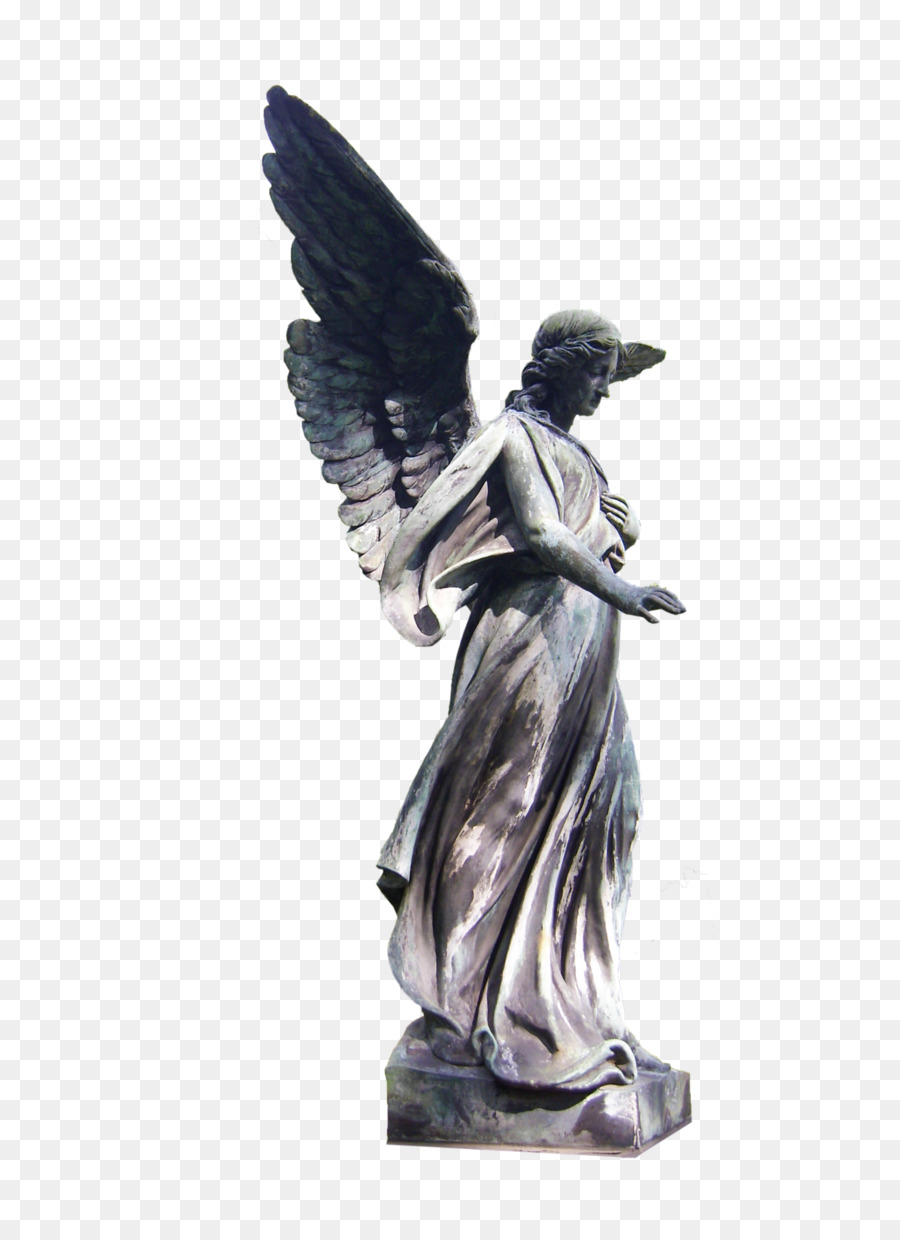 Angels Statue Saarlouis Alter Friedhof Cemetery - Melancholie der Engel