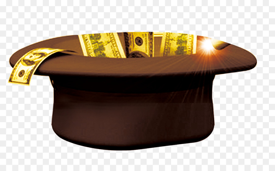 cappello magico - Moneta d'oro float i