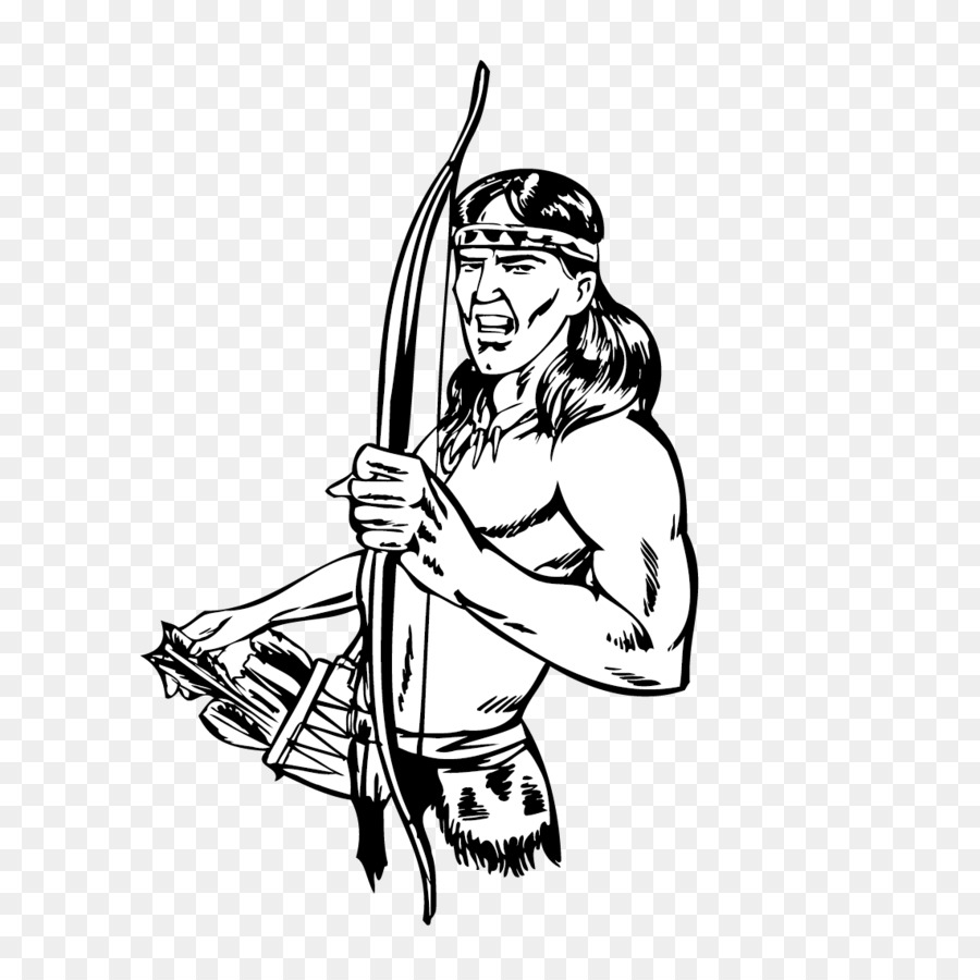 Die indigenen Völker Amerikas Bogen - alte battlefield
