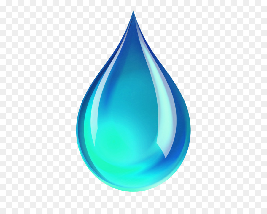 Drop - zarte Blaue Wassertropfen