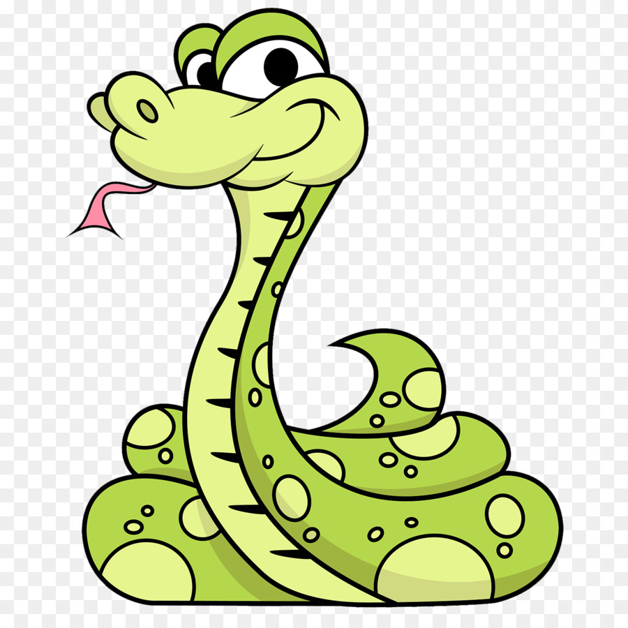 Змея мультяшный