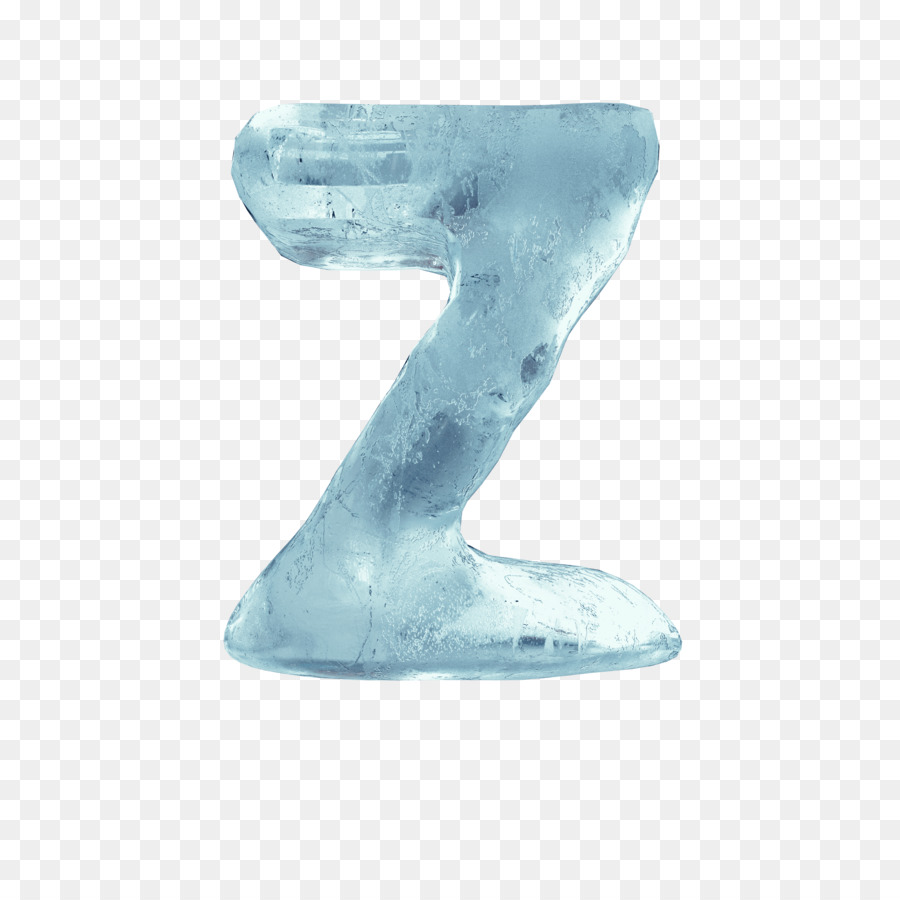 Ice cube Brief - Blue Ice Buchstabe Z