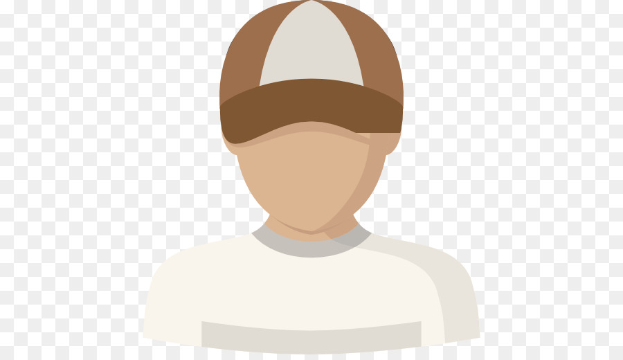 Berretto da Baseball del Cappello di Grafica Vettoriale Scalabile Icona - Ragazzo che indossa un berretto da baseball