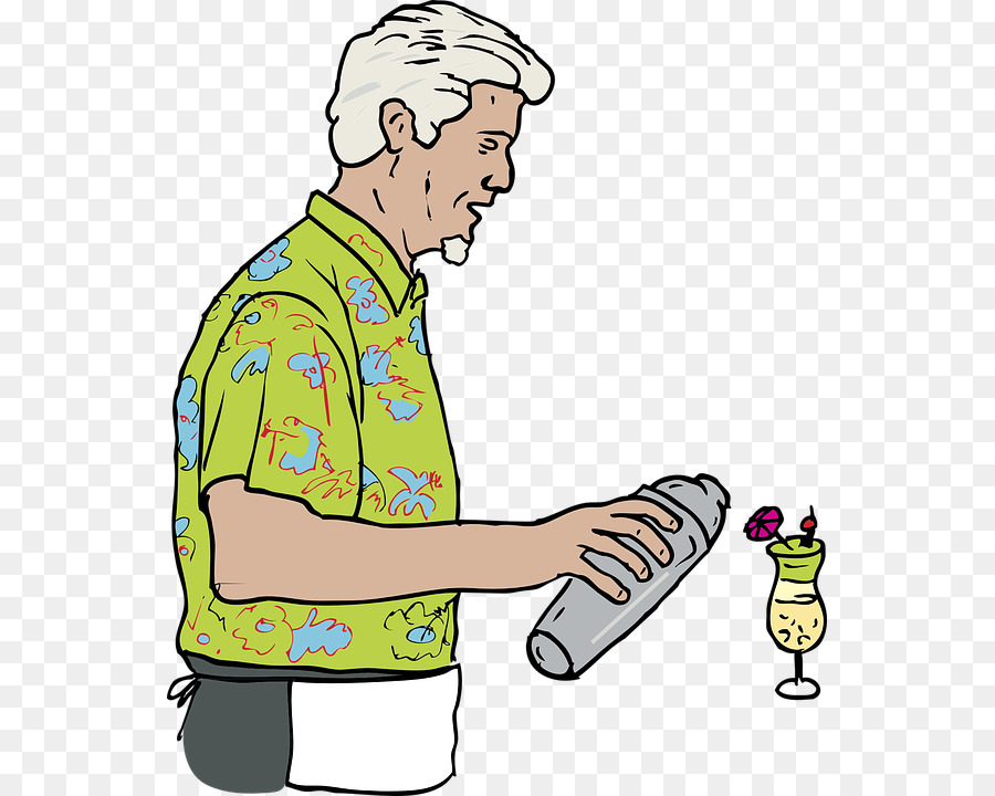 Cocktail Barman Clip art - cocktail,Barman,maschio