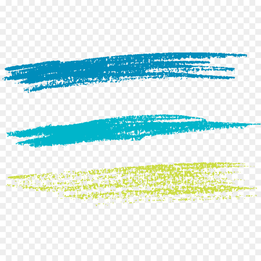 Crayon Studio Make-Up Corporation - Blaue horizontale Linie Kreide Striche Vektor-material