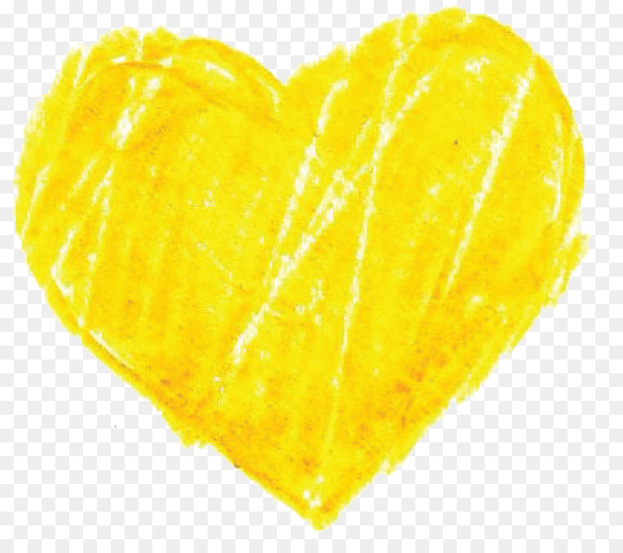 Giallo Sito web Clip art - Cuore giallo PNG Pic