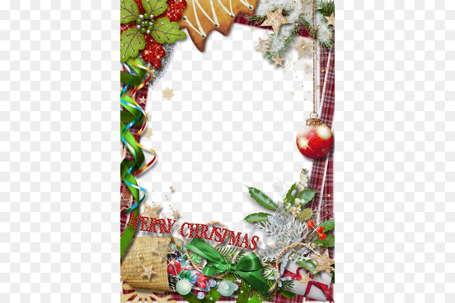 Weihnachten Bilderrahmen - Christmas Frame Transparent PNG