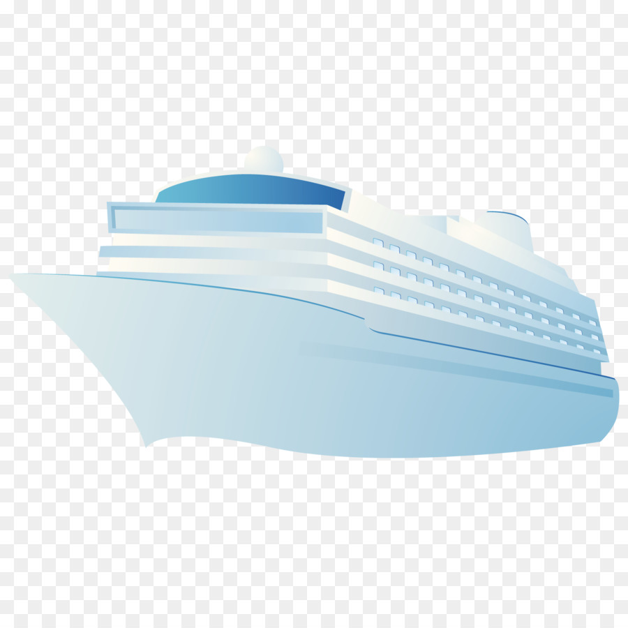 Kreuzfahrt-Schiff-Symbol - Weiße Luxus Kreuzfahrtschiff