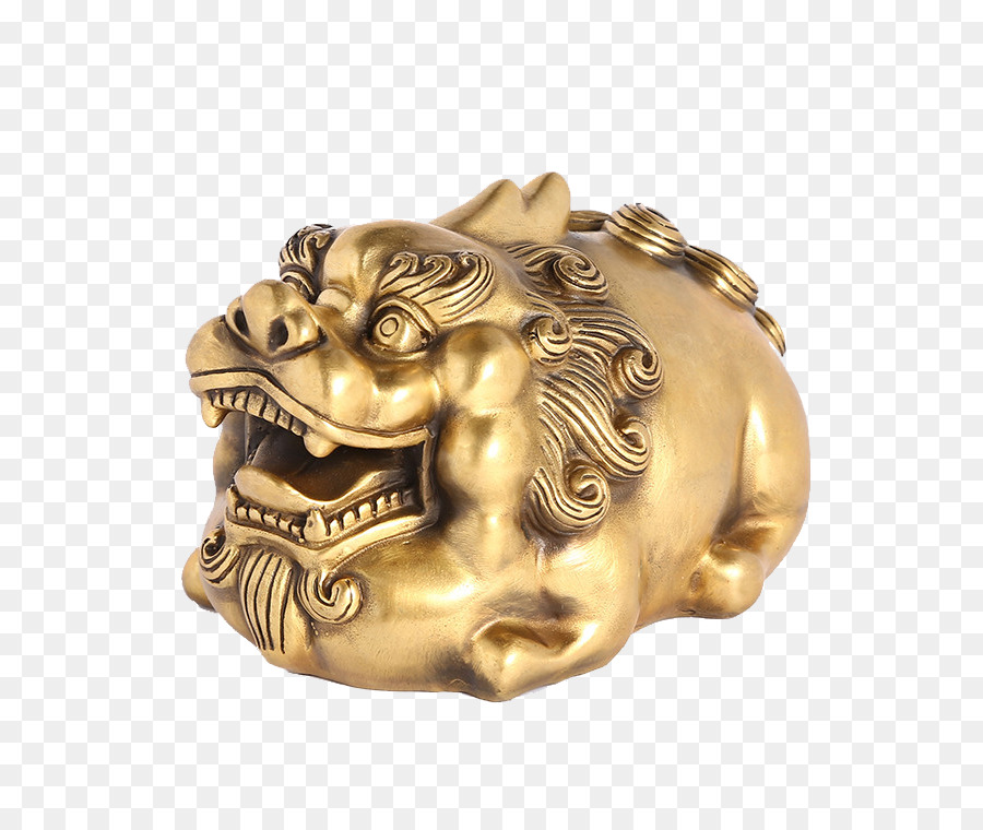 Pixiu Messing Kupfer Taobao Bronze - Pi Xiu Dekoration