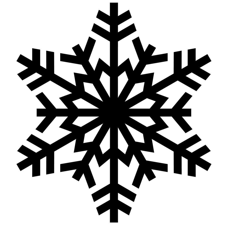 Fiocco di neve Pixel Clip art - fiocco di neve silhouette clipart