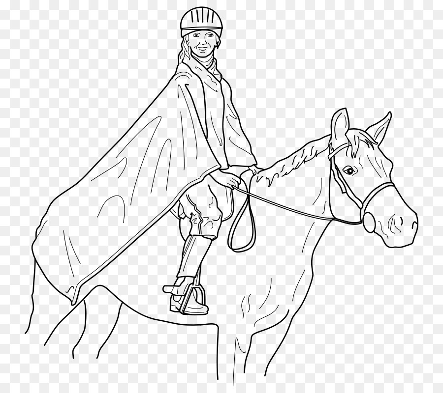 Con ngựa cưỡi ngựa Vẽ Clip nghệ thuật - người cưỡi ngựa