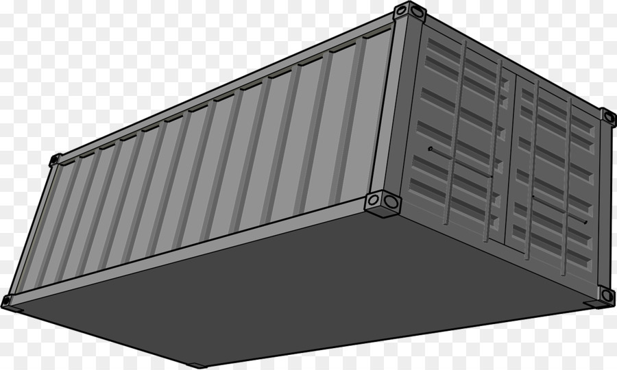 Fracht-transport-Versand-container Intermodal container-clipart - Container