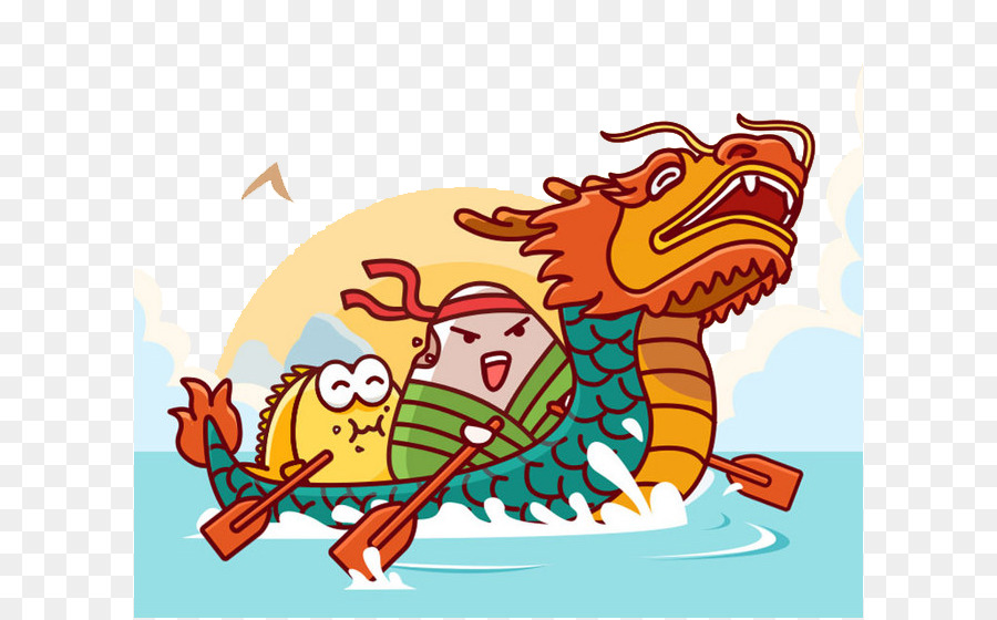 Zongzi Festival Di Dragon Boat - gara di dragon boat