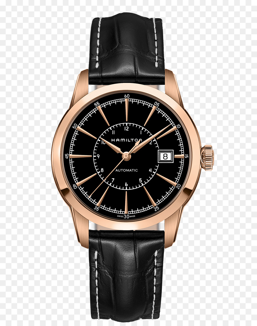 Trasporto ferroviario Hamilton Watch Company Nuovo Hamilton orologio Automatico - Hamilton watch nero orologi forma femminile
