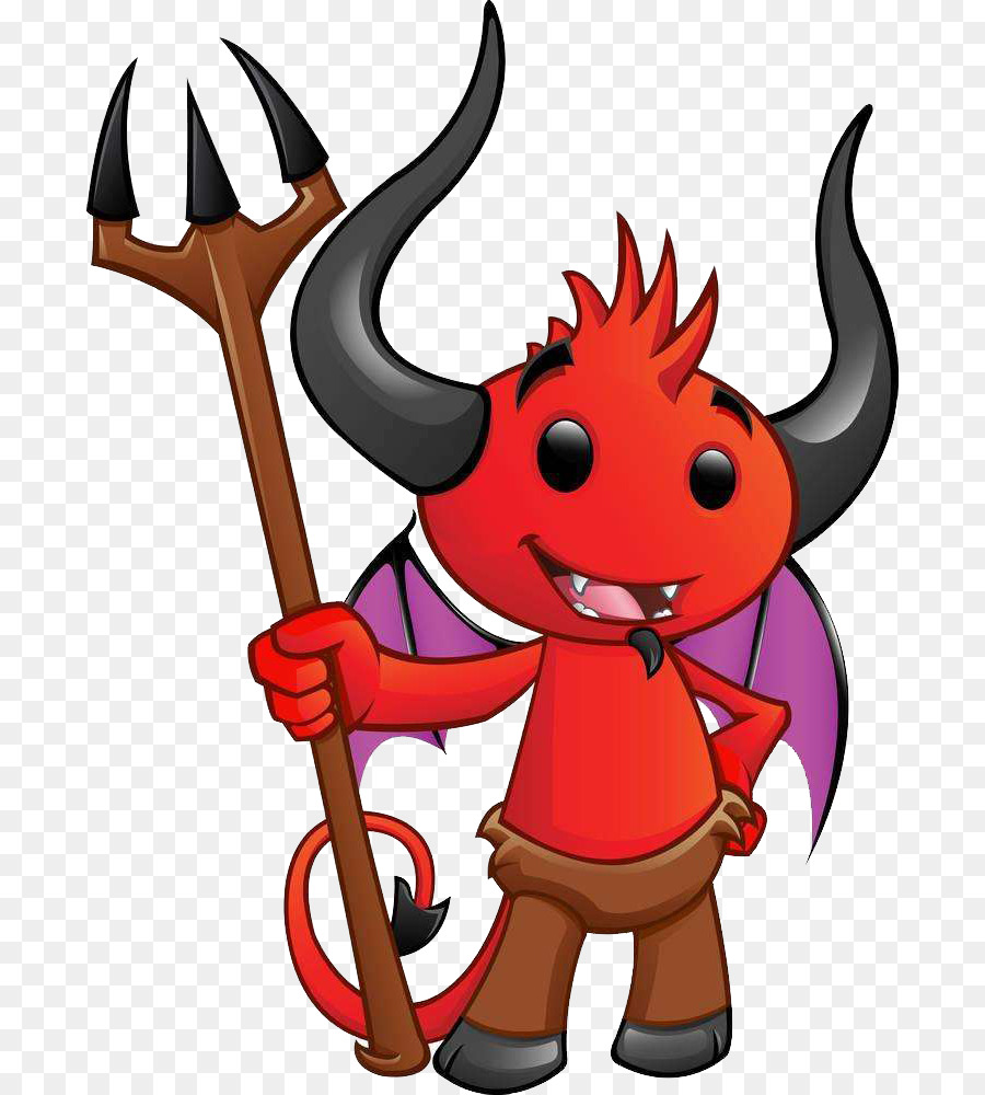 Teufel Dämon Clip-art - Zufrieden Satan
