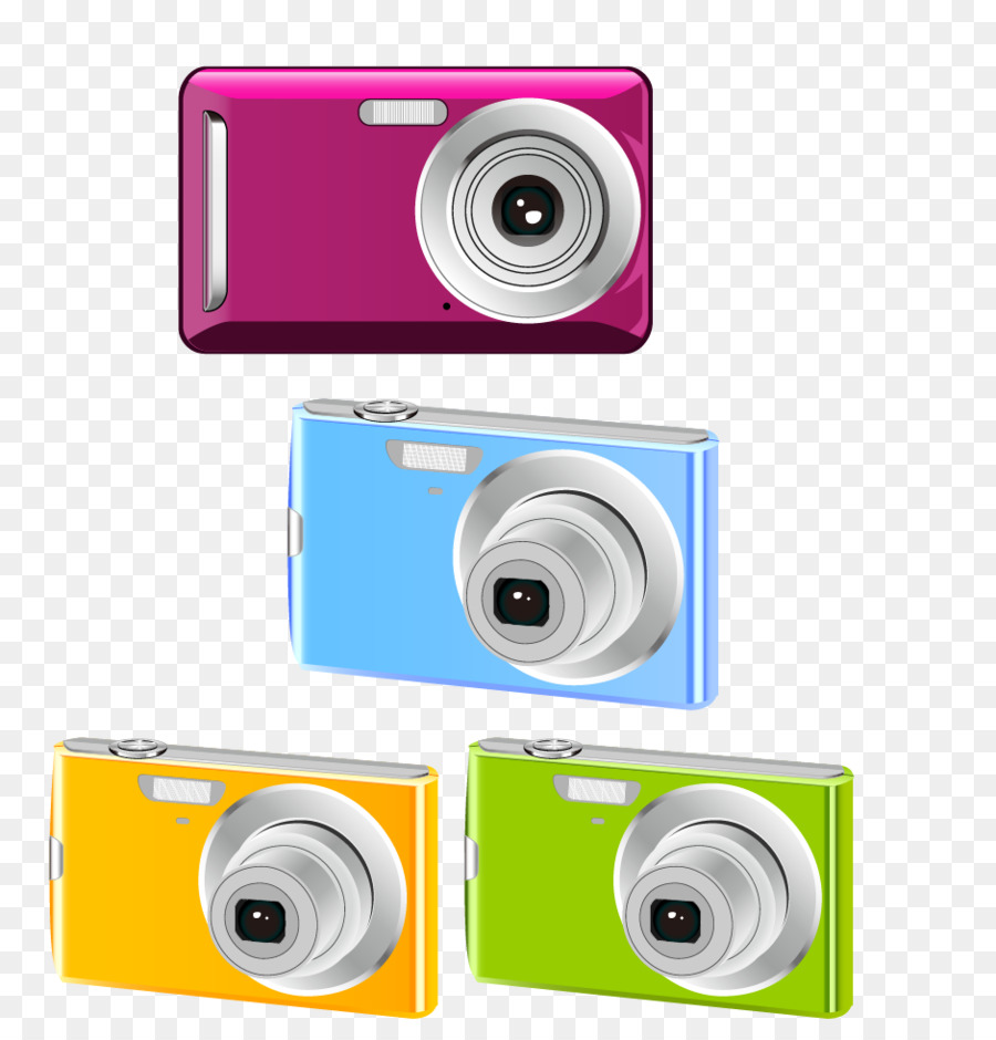máy ảnh kỹ thuật số - Véc tơ màu thời trang, máy ảnh kỹ thuật số