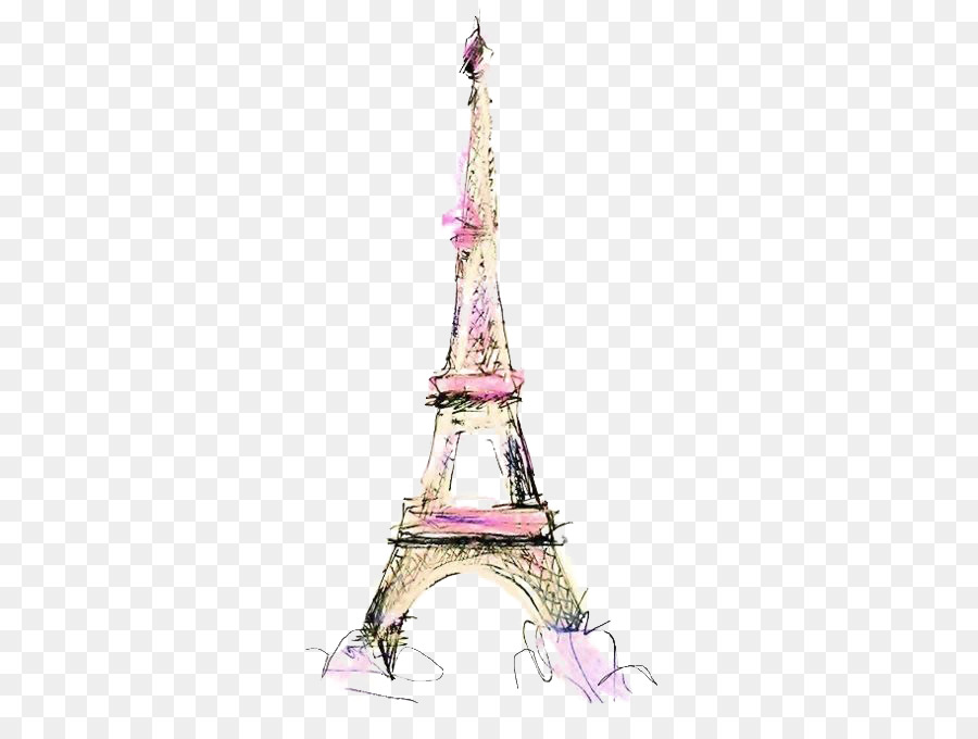 Eiffel Tower Drawing-Illustration - Eiffelturm
