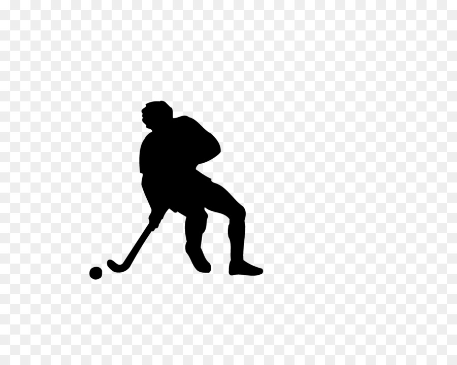 T-shirt Team sport Fussball Eishockey - Hockey-Silhouette