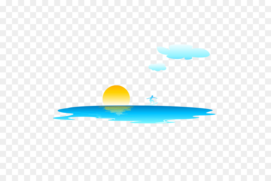Adobe Illustrator - Sonnenaufgang