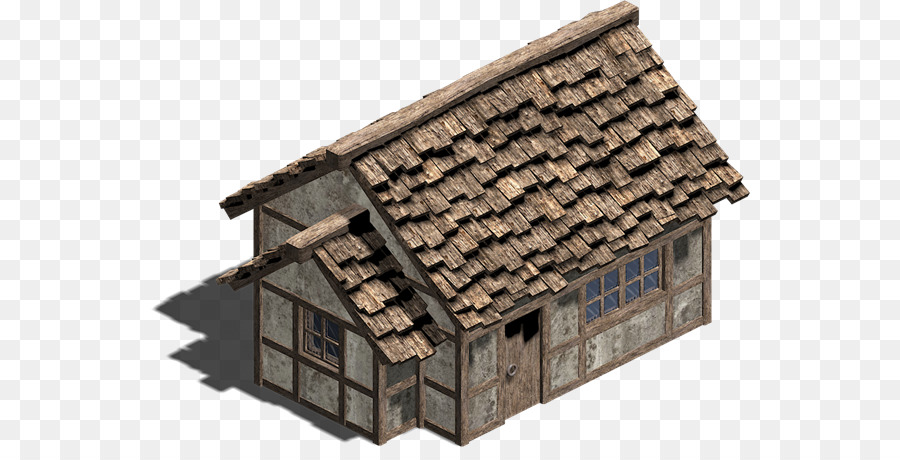 Sprite Edificio Pre-rendering - La Casa in legno in PNG Trasparente