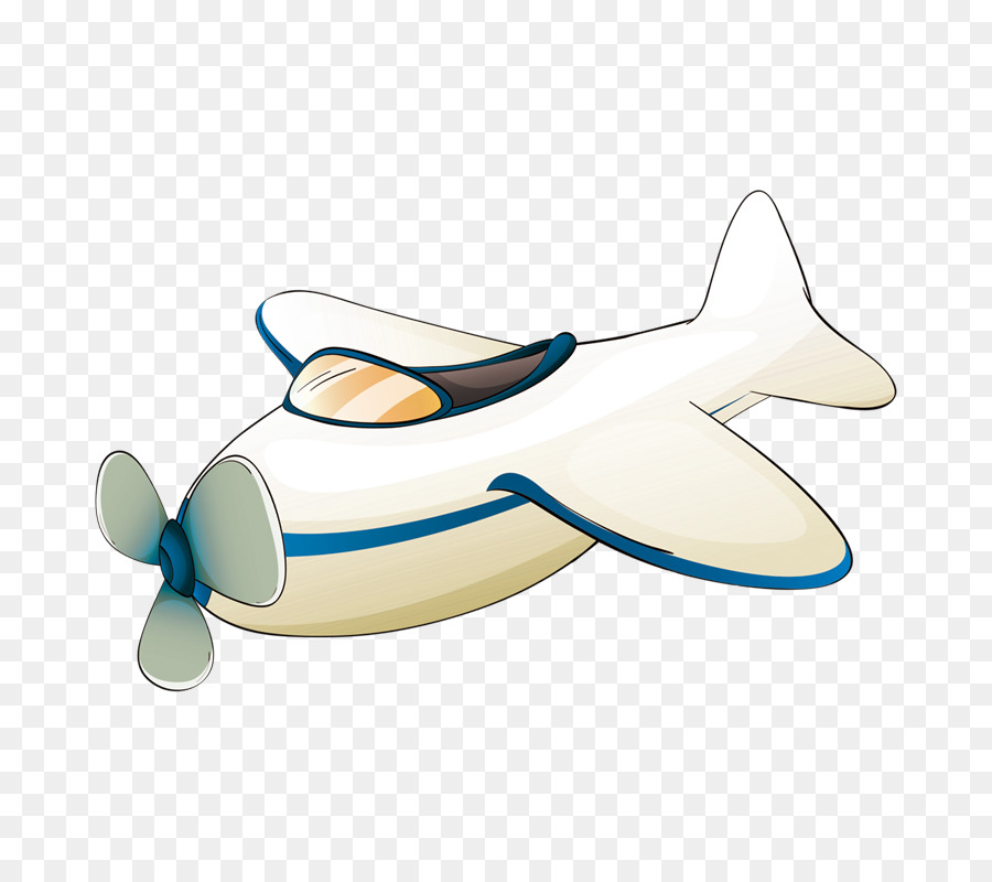 Airplane Flight Cartoon - Cartoon-Flugzeug