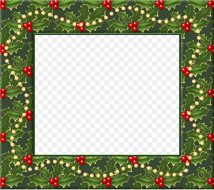 Weihnachtsbaum-Bilderrahmen Clip-art - Christmas Frame PNG-Bild