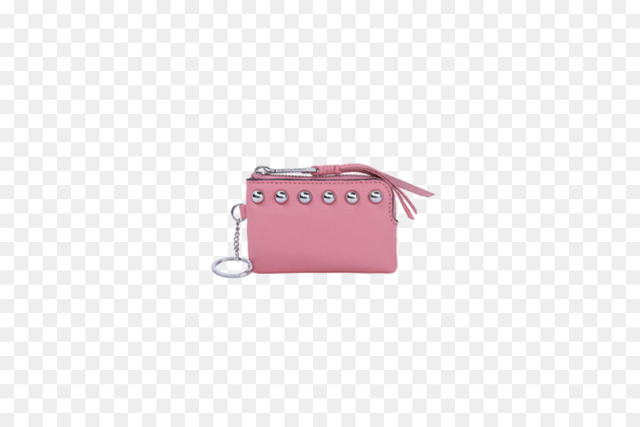 Geldbörse Handtasche Portemonnaie-Rosa - Rosa Strap Handtasche