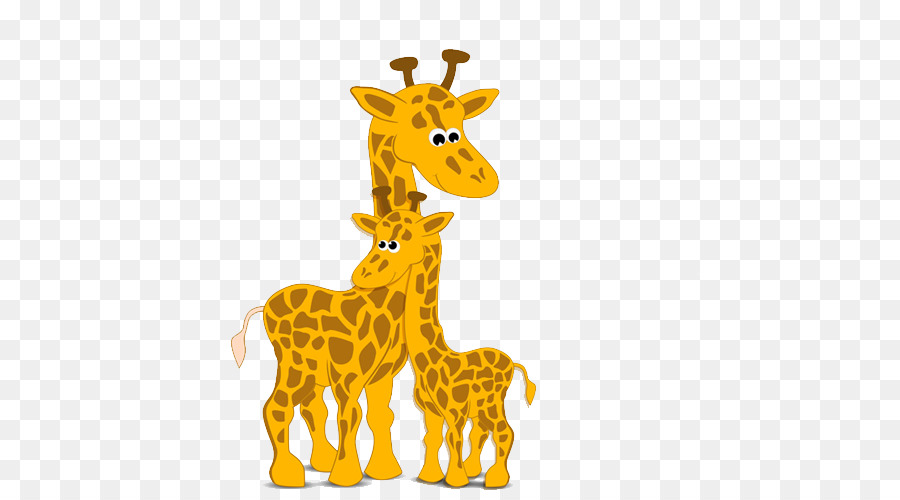 Giorno Di Madri Poster Cartoni Animati - carino giraffa