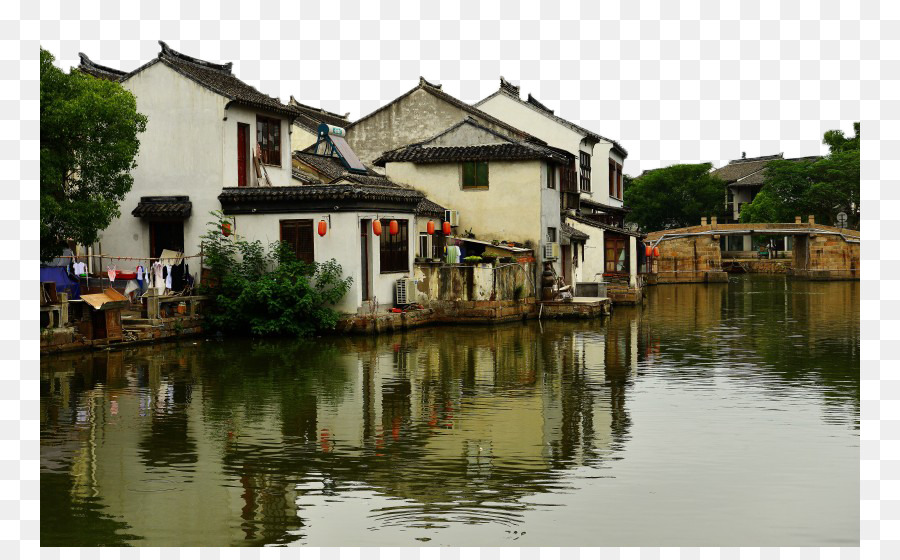 Zhouzhuang Luzhi Giardini Classici di Suzhou Jiangnan u82cfu5ddeu5e02u540cu91ccu53e4u9547u6e38u89c8u533a - Suzhou Tongli Città Quadrupla Vista