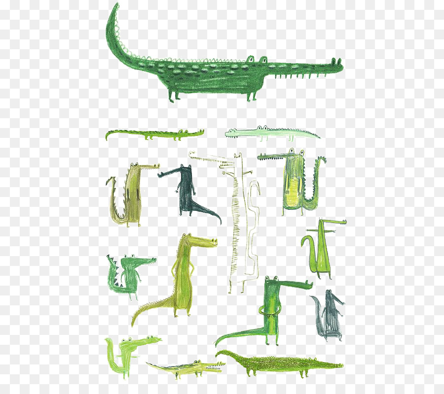Zeichnung Illustrator Malerei Illustration - crocodile
