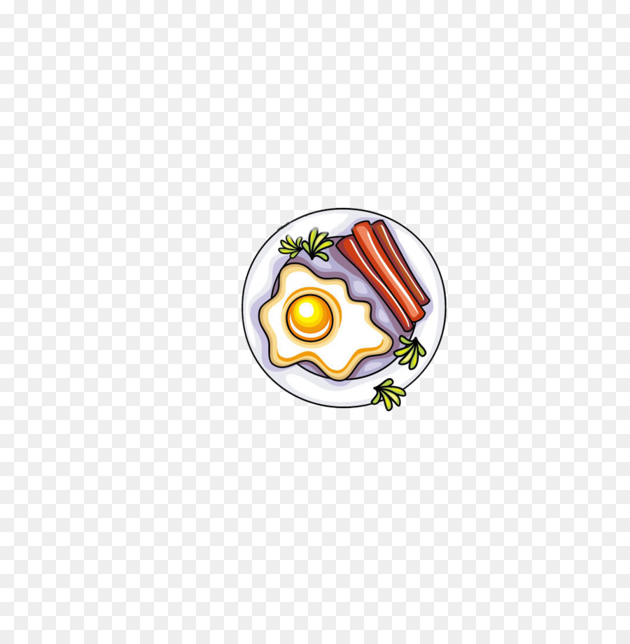 Cartoon Snack Dolce - Omelette al bacon